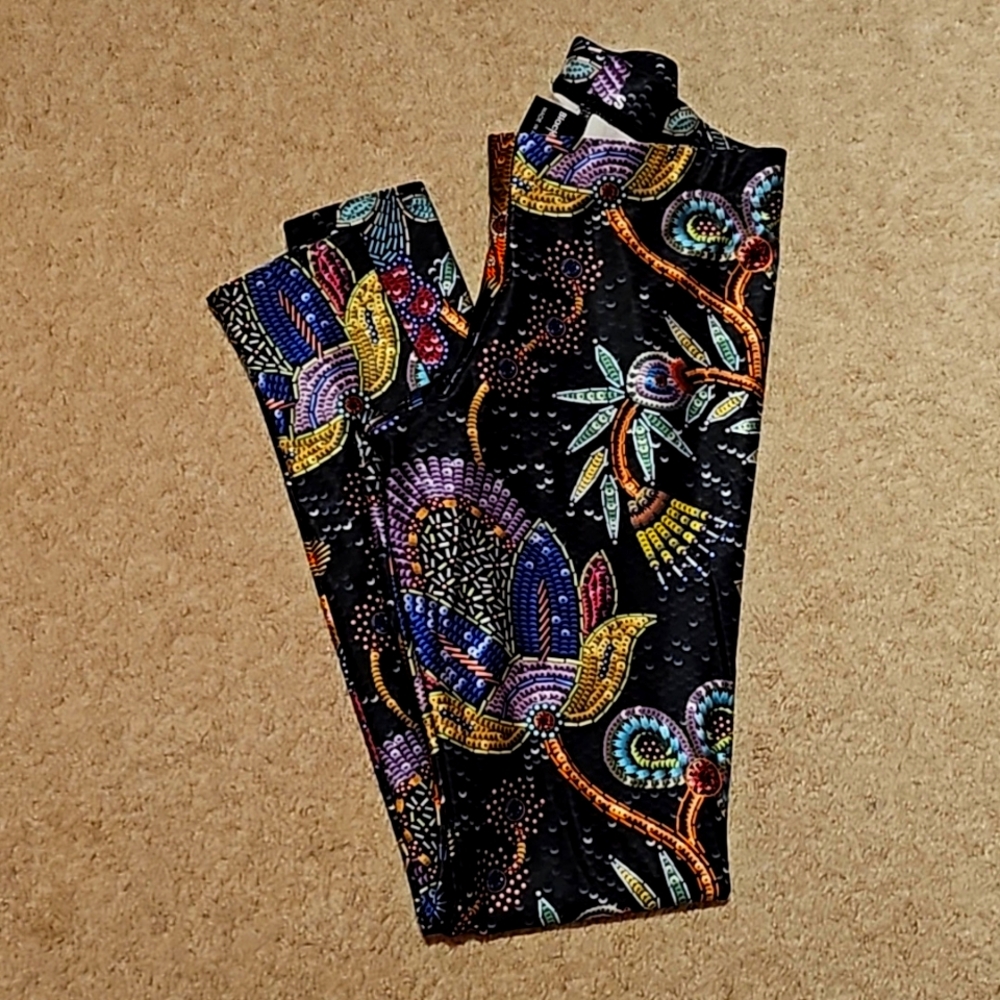 BLACK MILK NOT ACTUALLY SEQUINS LEGGINGS SMALL